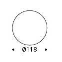 Ritz Lounge Diameter 118 x Height 64 cm