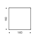 Cattelan Italia Boulevard Keramik 160 x 160 x 75h cm square dining table dimensions
