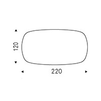 Papel Keramik 220×120×74h Biscuit